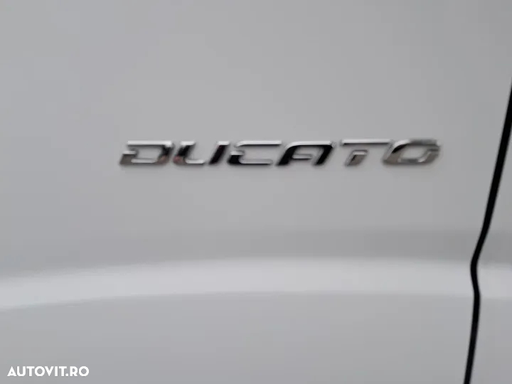 Fiat Ducato cabinato 2.3mjet 131cp cabina de dormit si prelata euro 6 - 8