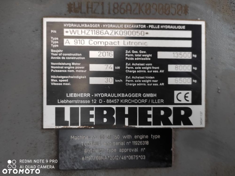 Liebherr A 910 - 2