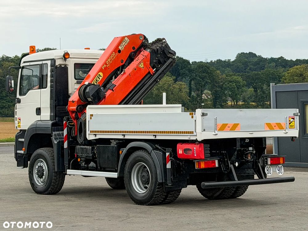 MAN TGA 18.430 * SKRZYNIA 3,45 m * PALFINGER PK 29002 + PILOT * 4x4! - 7