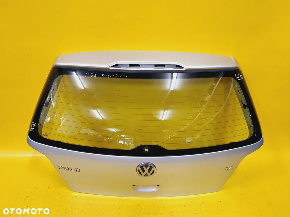 KLAPA TYŁ TYLNA POKRYWA BAGAŻNIKA VW POLO IV 9N HB 5D 01-05 LAK: LA7W NR406 - 1