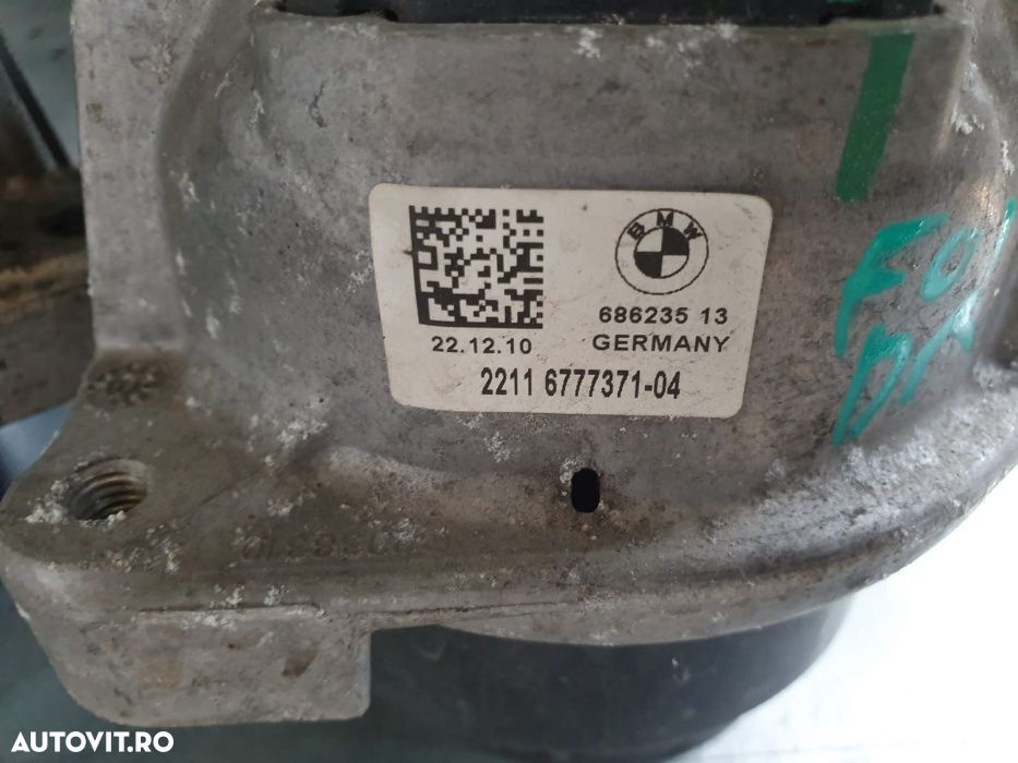 Suport suporti tampon motor BMW seria 7 F01 F02 730d 740d cod 6777371 - 3