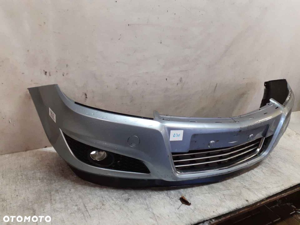 $ ZDERZAK PRZÓD PRZEDNI DO OPEL ASTRA H 3 III LIFT + HALOGENY KOD KOLOR Z163 - 4