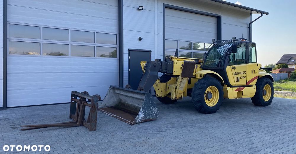 New Holland LM1740 Ładowarka teleskopowa 17m 4T Hydraul poziomowanie SWAY - 11