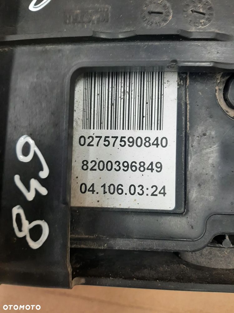 hamulec ręczny elektryczny Scenic II 0275790840 8200396849 - 3