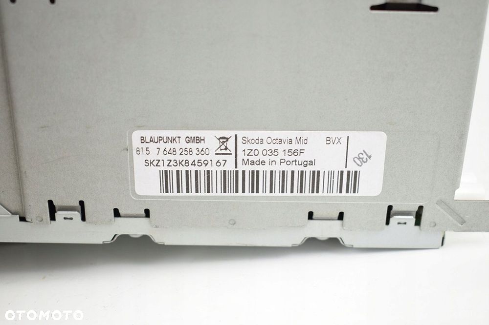 radio cd nawigacja skoda octavia ii 2 1z0035156f bolero - 4