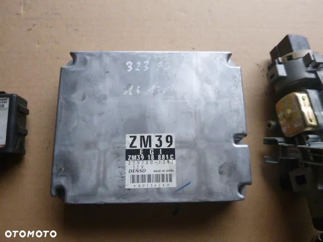 ZESTAW STARTOWY KOMPUTER STACYJKA IMMOBILIZER MAZDA 323F 1.6 16V LIFT 01-03 ZM39 - 3