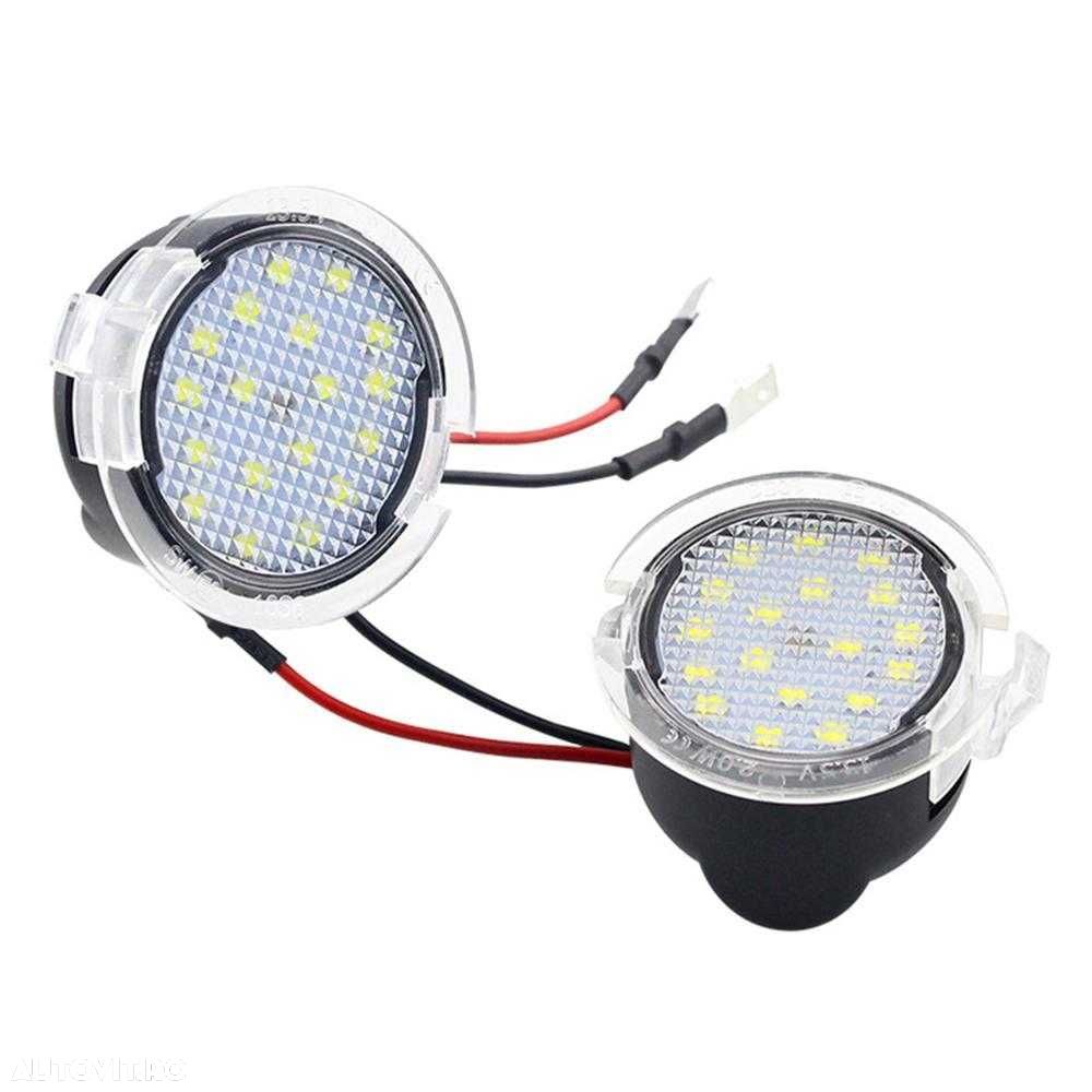 Lampi Led Oglinda exterioara Ford Fusion Mondeo Taurus PUDDLE LIGHT - 1