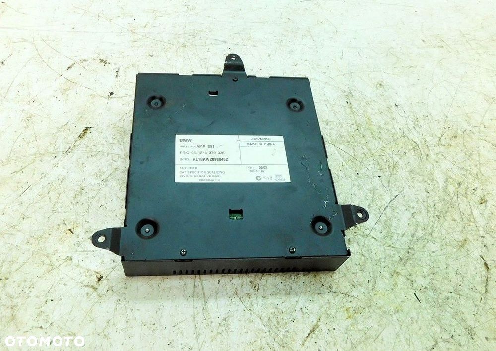 BMW X5 E53 3.0D M57 2002r WZMACNIACZ AUDIO HIFI ALPINE 8379376 - 6