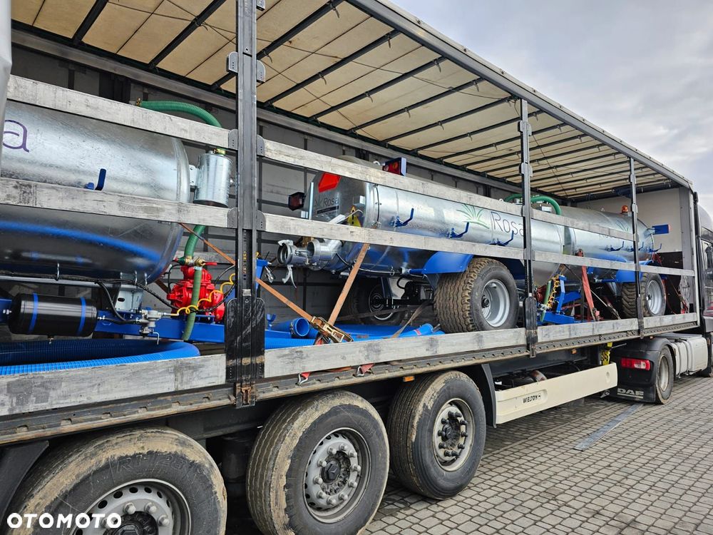 Wóz asenizacyjny od 3000L do 30 000L ROSA - beczkowóz, beczka, szambiarka - 8
