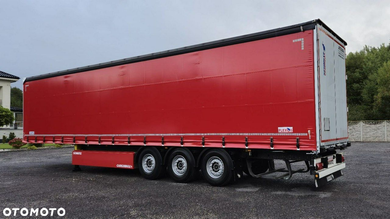 Schmitz Cargobull Firana Standard, Oś podnoszona, Paleciara - 10