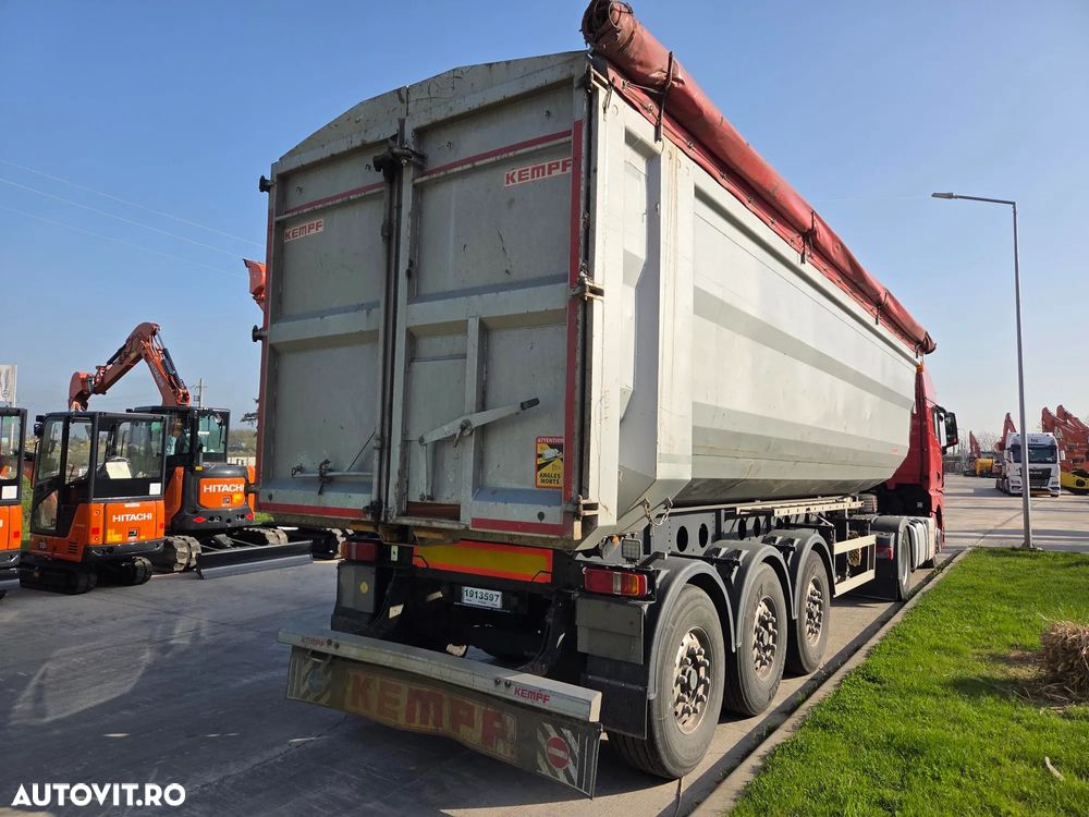 Kempf 50m3 FIER VECHI, 2017, axe BPW, Usi spate, Axa liftabila, jante aluminiu, Scena vizitare, prelata, Carte identitate RAR, rulata in Germania, posibilitate leasing-PROMOTIE 20.900 EUR+Tva - 13
