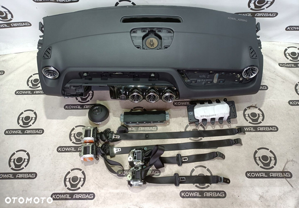 MERCEDES-BENZ MB GLA H247 DESKA KONSOLA AIRBAG PODUSZKI PASY