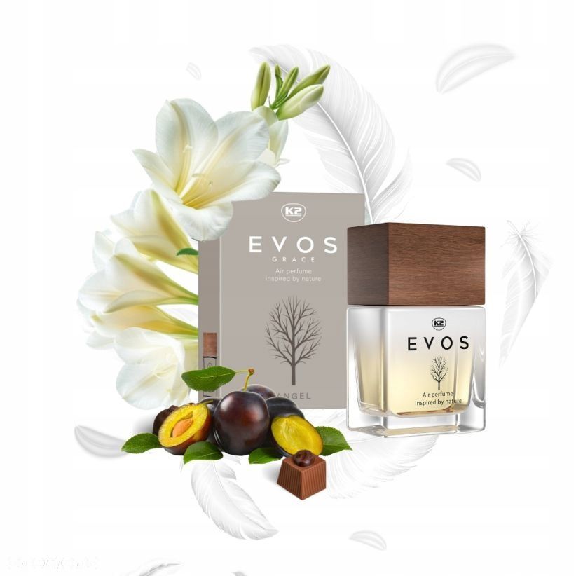 Perfumy do samochodu zapach K2 EVOS GRACE ANGEL Perfumy 50ml - 3