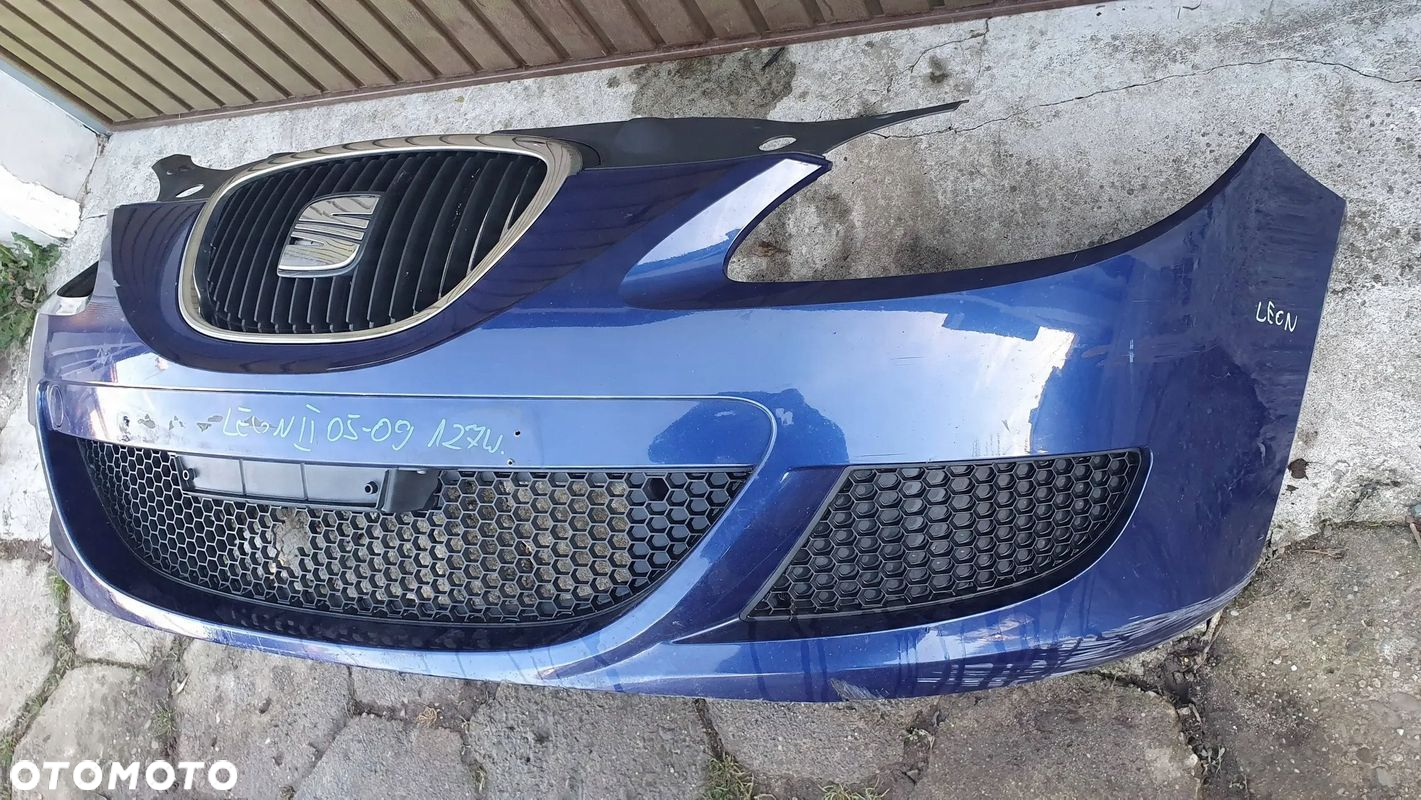 Seat Leon 2 II 1P 05-09 zderzak przedni przód $ - 3