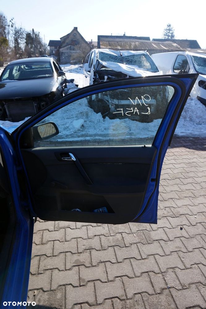 DRZWI PRZEDNIE PRAWE POLO IV 9N 5D HB LA5F  NIEBIESKI VOLKSWAGEN 2001-2004 - 8