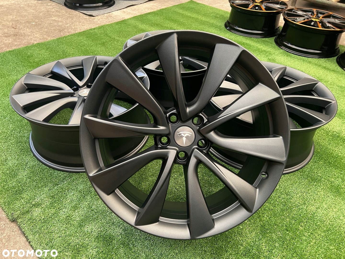 KOMPLET FELG FELGI TESLA MODEL 3 PERFORMANCE 20 5X114,3 ET35 ORYGINALNE - 2