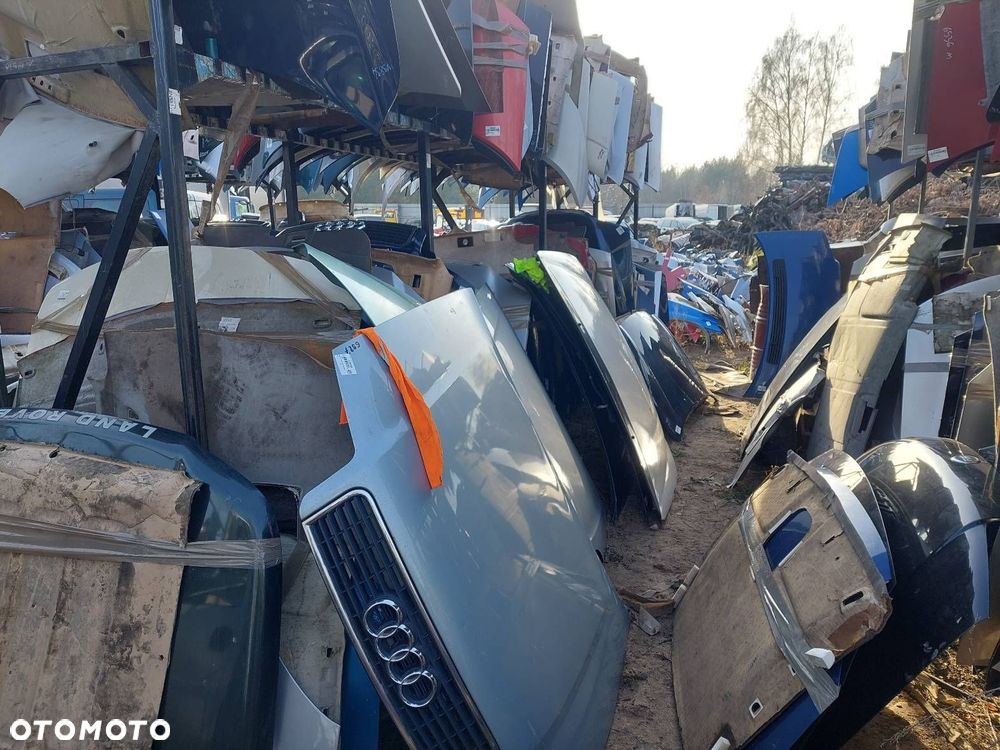 MASKA POKRYWA SILNIKA + GRILL AUDI A4 B6 LY7R - 5