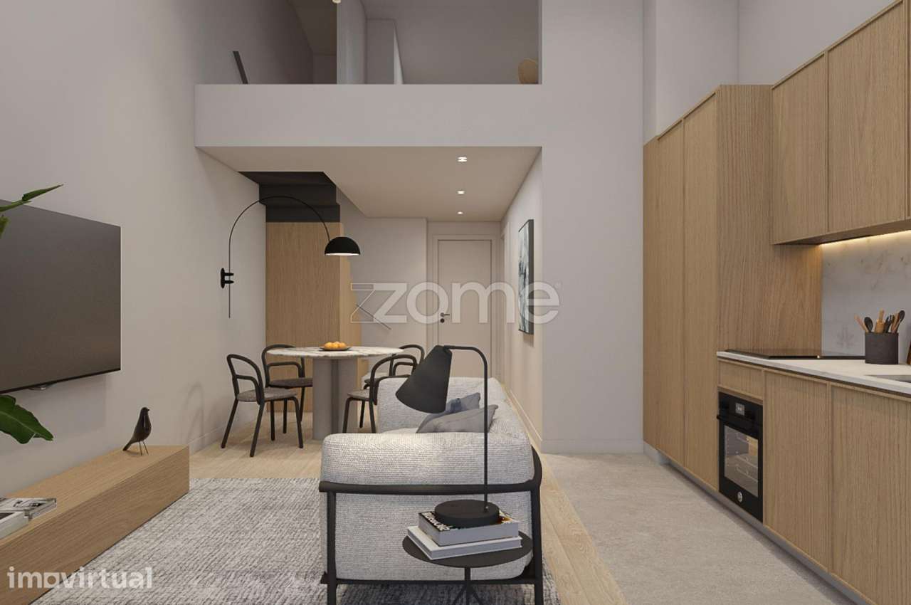 Apartamento T1+1 Duplex, em Mafamude, Vila Nova de Gaia - Grande imagem: 3/50