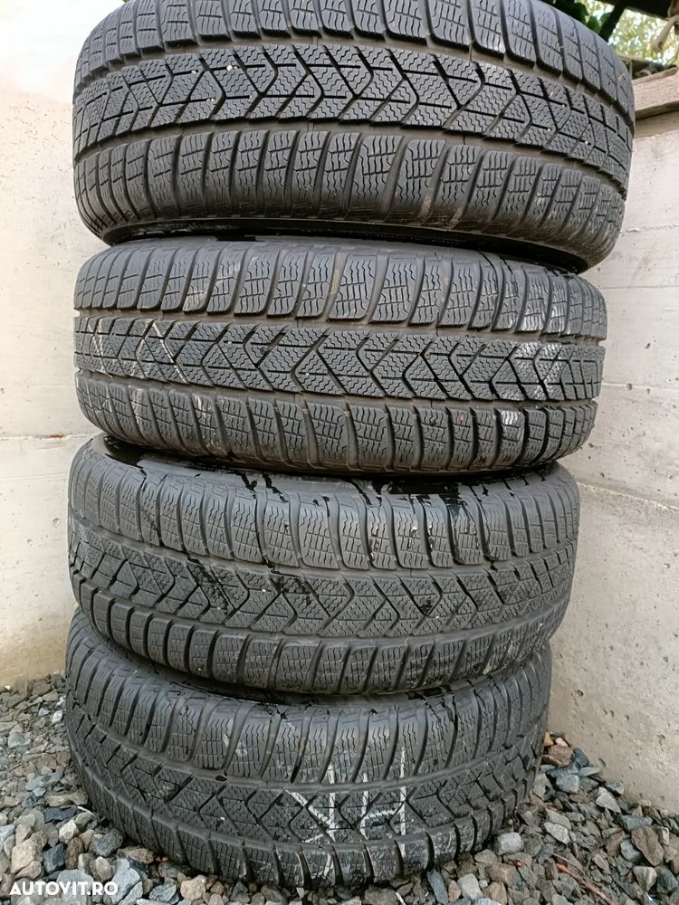 Jante aliaj/aluminiu BMW cu cauciucuri de Iarna 205/60/16, Dot 2024, 8mm - 4