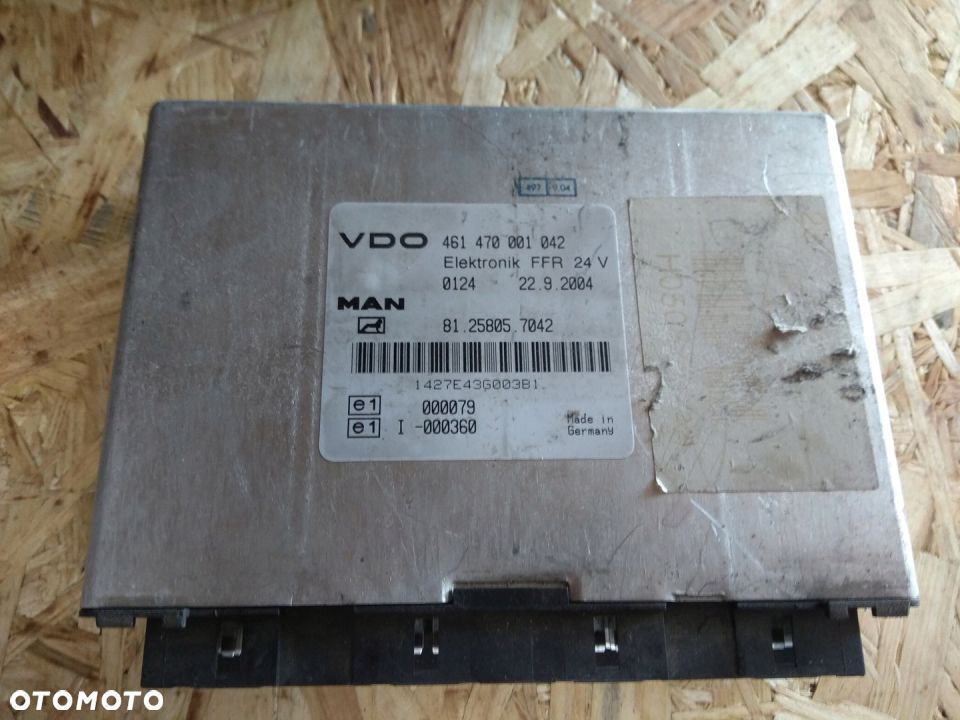 Sterownik VDO FFR MAN 81258057042 - 1