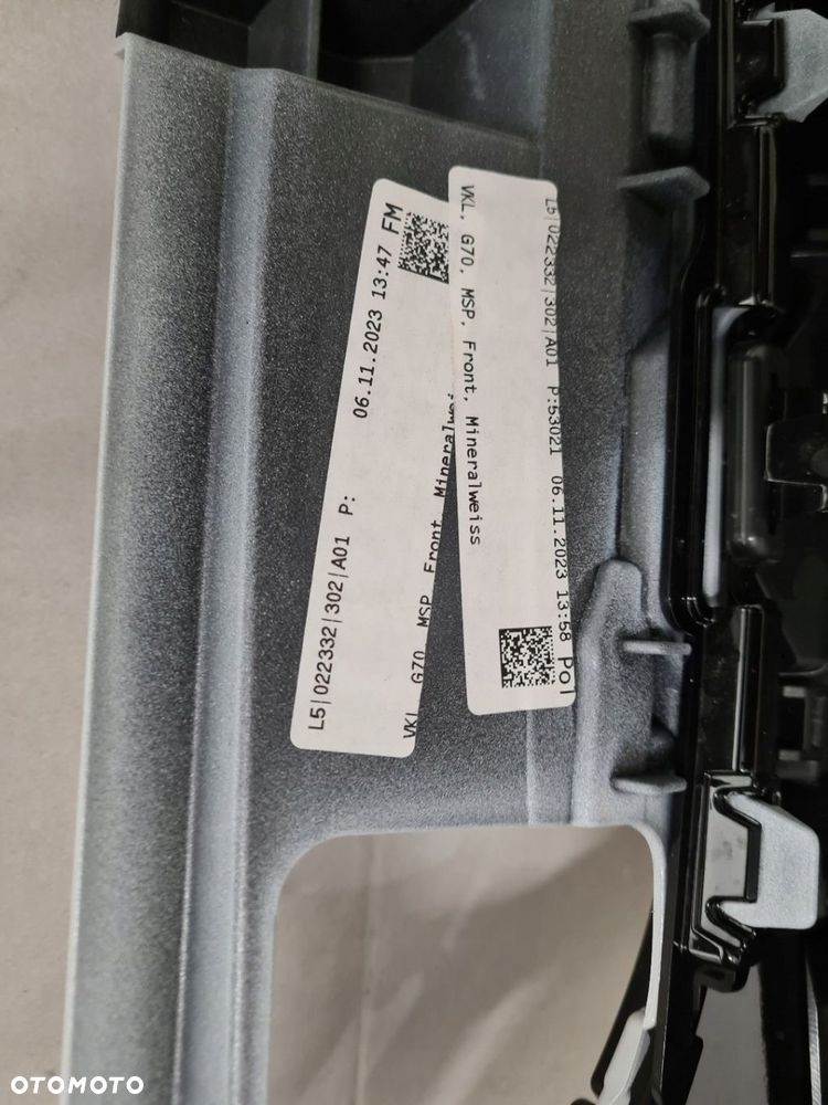 BMW 7 G70 ZDERZAK PRZÓD PRZEDNI 6PDC A96 M-PAKIET - 8