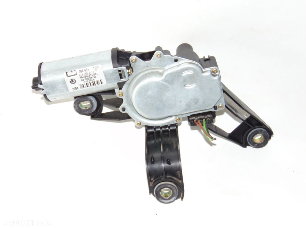 ORYGINAŁ silniczek silnik tylnej wycieraczki tył klapy bagażnika 6Y9955711A + ramie Skoda Fabia I kombi 99-08r - 4