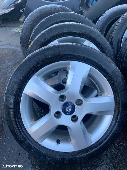 Vand set de jante aliaj cu cauciucuri Ford Focus MK1 2001, 195/50 R15, 6jx15h2 et52.5 - 2
