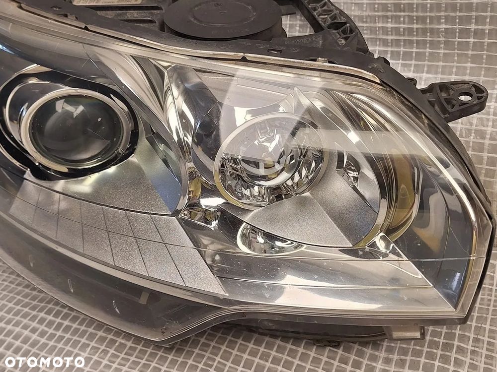 citroen c5 III x7 lift 2011-2017 lampa przod prawa xenon prawy led 9674869880 orginal demontaz europa - 4