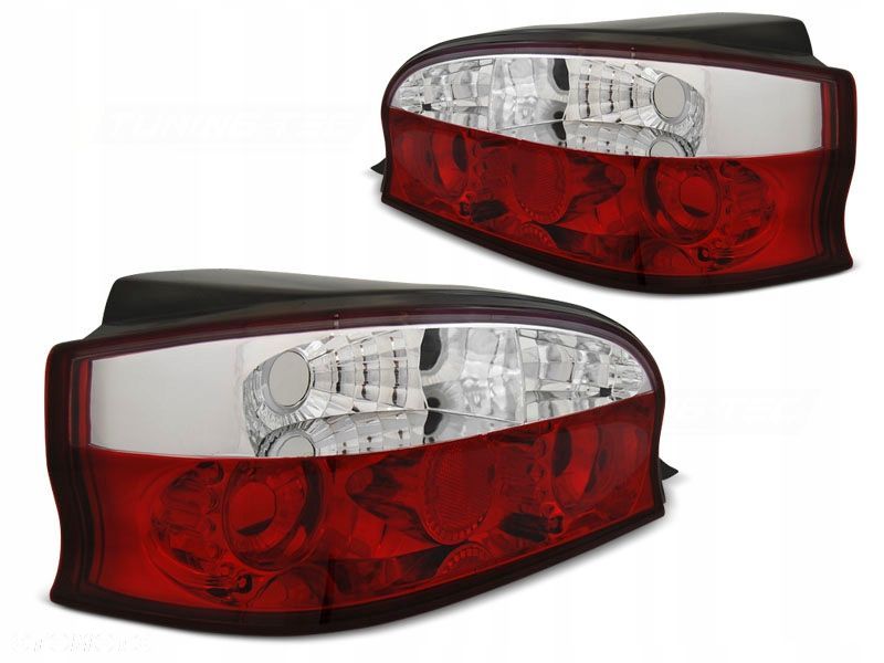 Lampy Tylne Citroen Saxo 96-99 Red White - 1