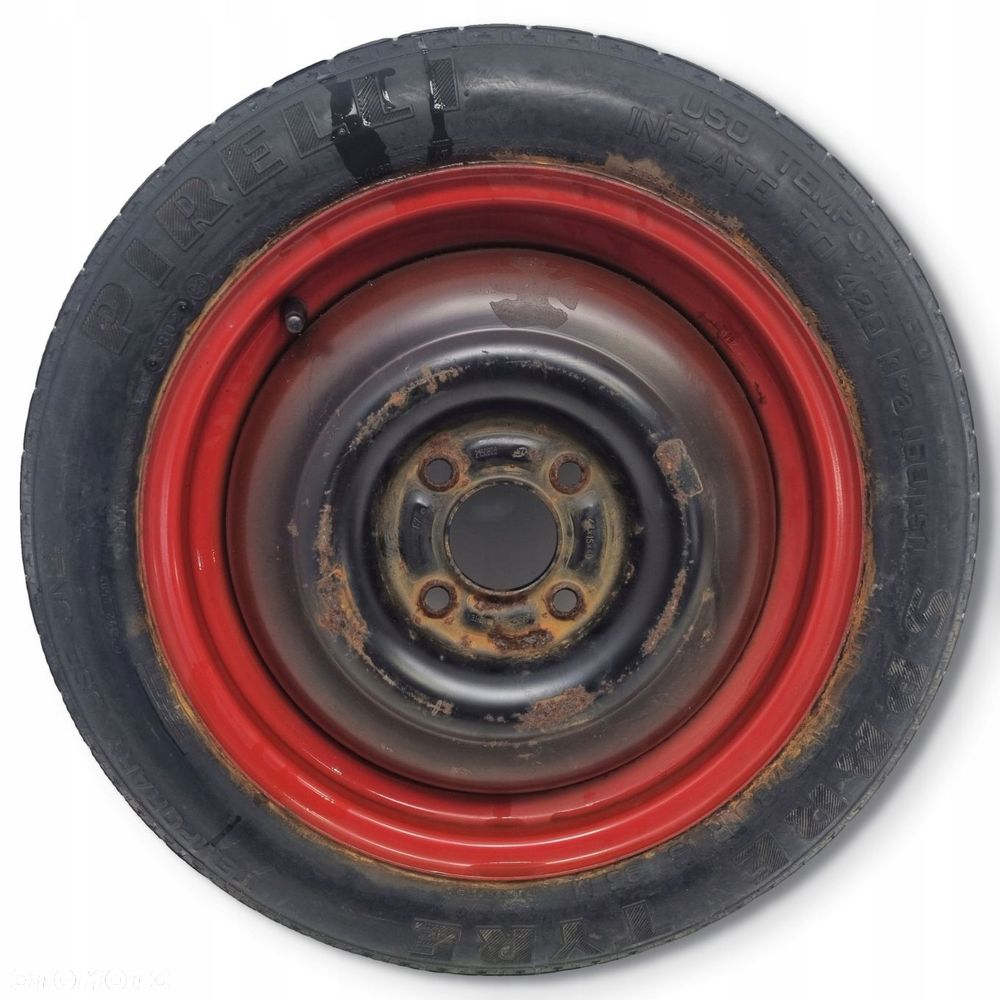 KOŁO DOJAZDOWE 125/80 R15 98AB-TE 2150828 4x108 Ford Focus mk1 zapas - 1