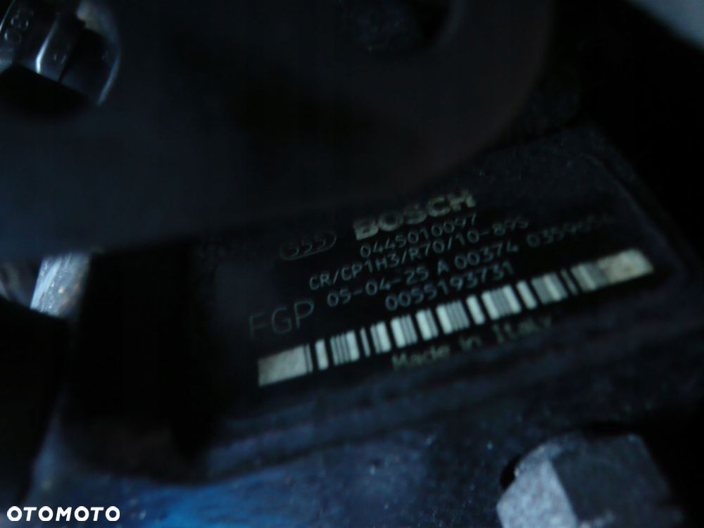 pompa wtryskowa 0445010097 opel astra h zafira b vectra c - 2