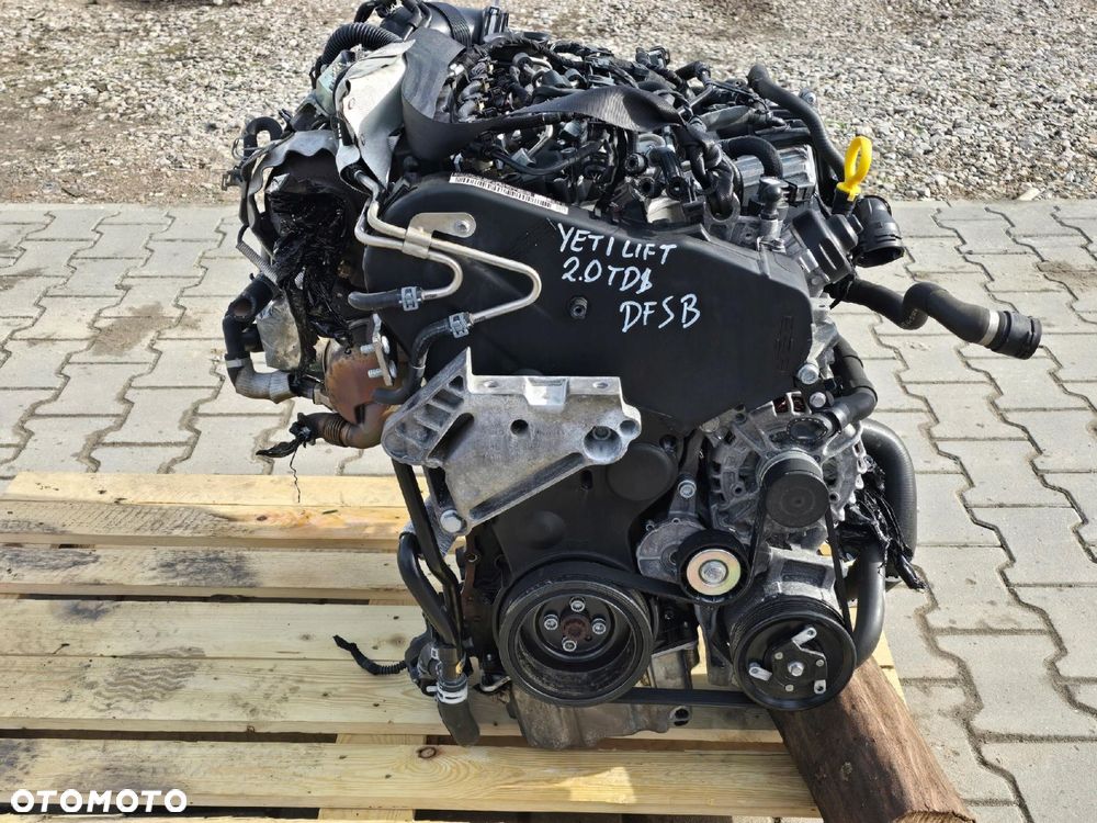 VW AUDI SEAT SKODA SILNIK 2.0TDI DFS 173TYŚ.KM - 4