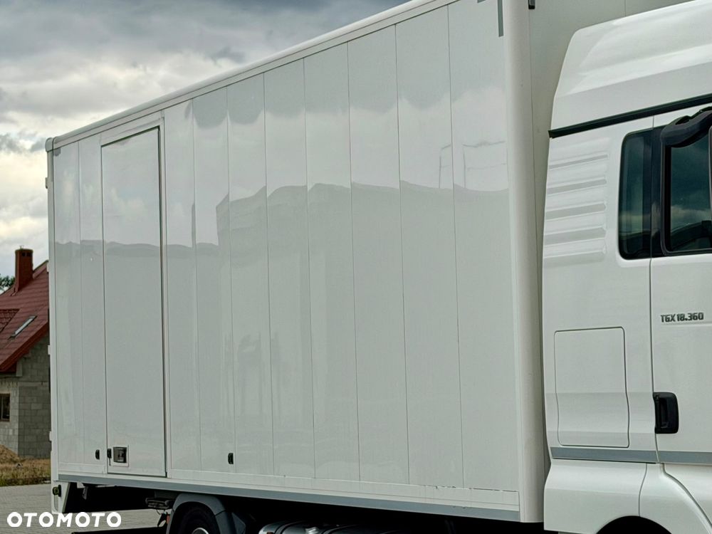 MAN TGX 18.360 / KONTENER / 18 EUROPALET / AUTOMAT / EURO 6 / SYPIALKA / ŁADOWNOŚĆ 7 728 KG / 2018 ROK / SPROWADZONY - 16