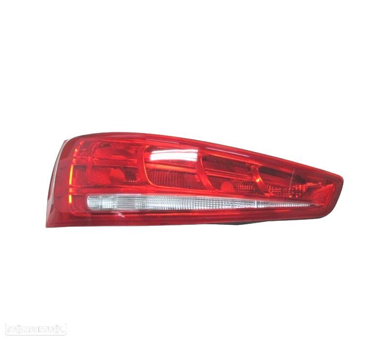 FAROLIN ESQ PARA AUDI Q3 11-14 BRANCO VERMELHO - 1