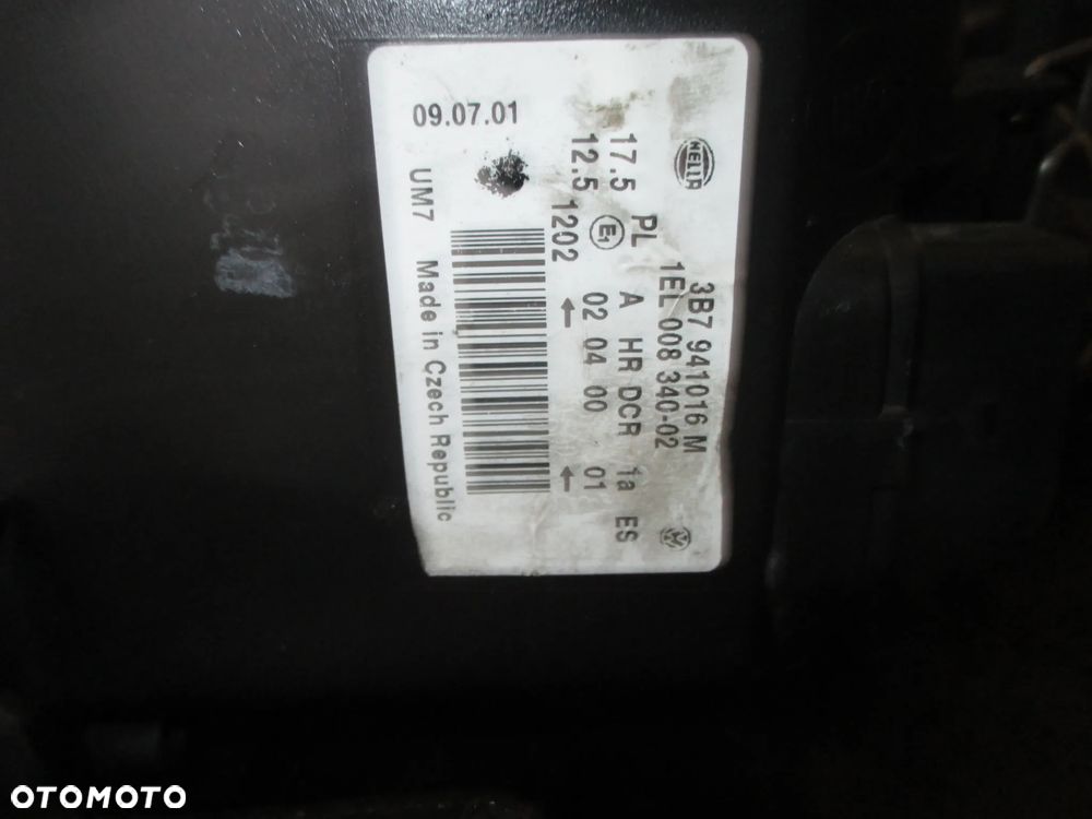 Lampa przód prawa B5 FL XENON HELLA EUROPA - 6