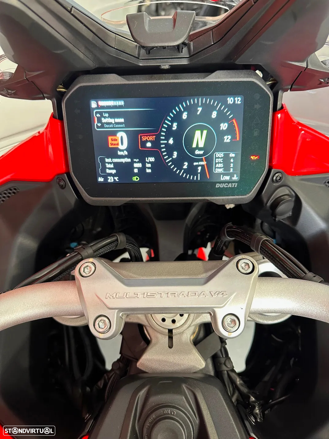 Ducati Multistrada V4 S SW Travel&Radar Red - 6