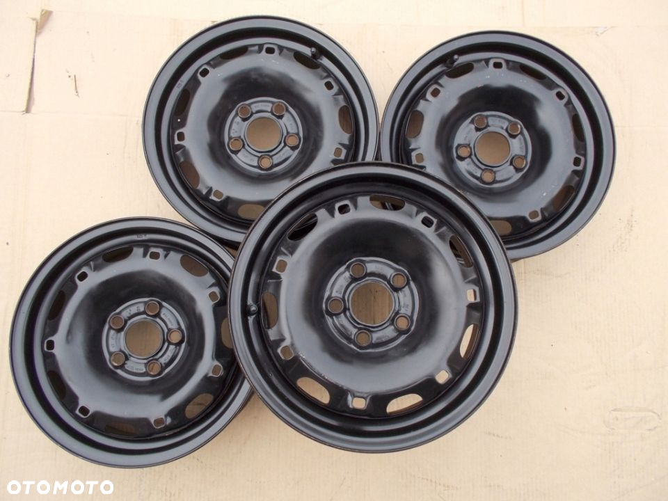 4x Felgi 14 VW Polo Skoda Fabia Praktik Rapid 5j 5x100 ET35 - 12