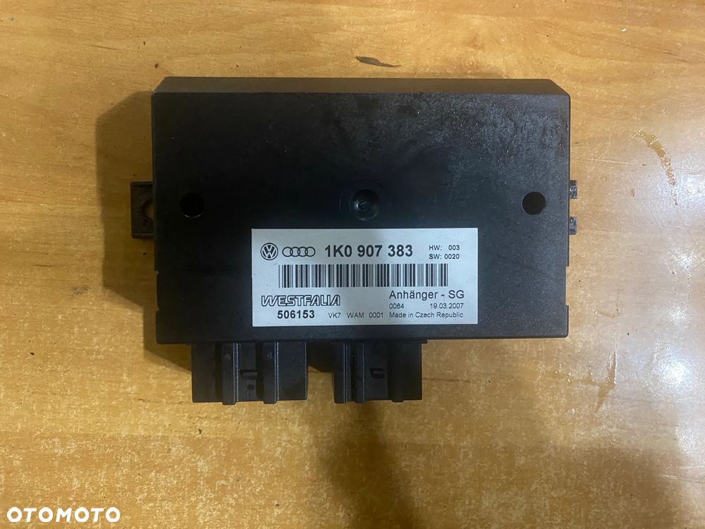 MODUŁ STEROWNIK HAKA VW PASSAT B6 1K0907383 - 1