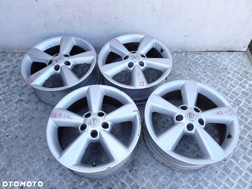 alufelgi kpl. nissan qashqai j10 17" 5x114.3 et 40 - 1