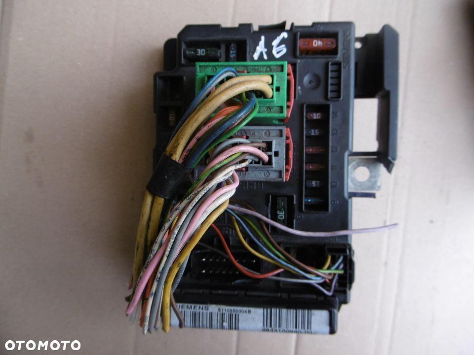 Moduł BSM CITROEN C5 BSM A6 S110500004B 9643100980-00 - 1