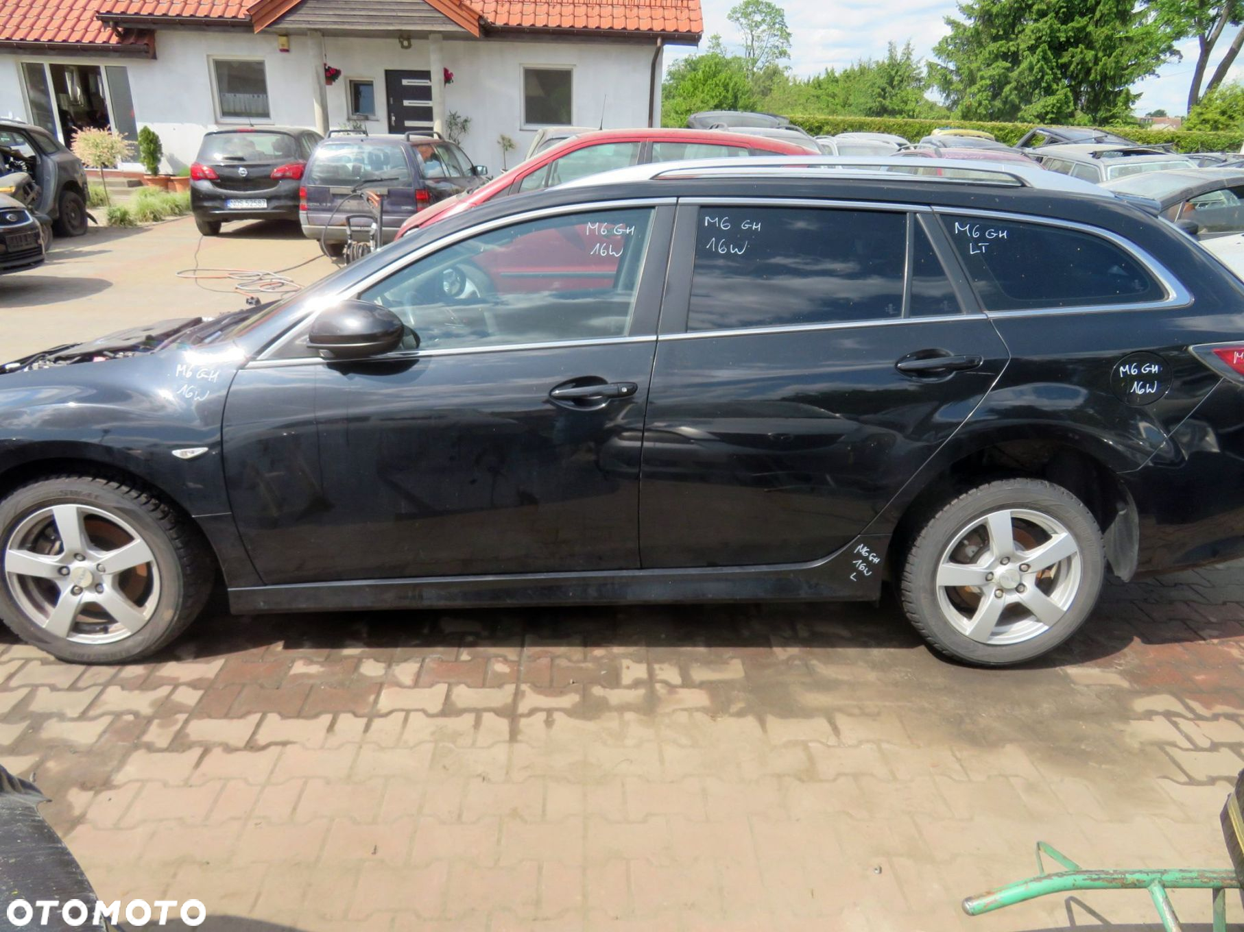 MAZDA 6 II GH LIFT KOMBI 2010 16W 2.0 16V LF-DE 155KM G611 CZARNY na części - 2