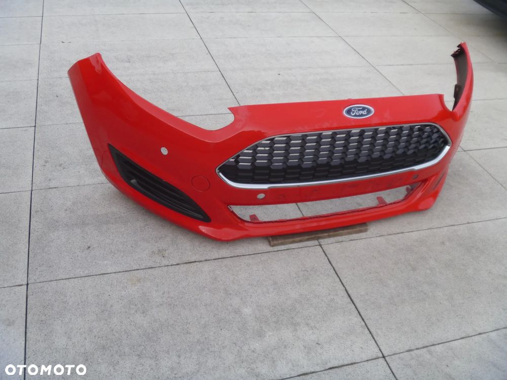 FORD FIESTA MK7 LIFT ZDERZAK ATRAPA KRATKI ORYGINAŁ C1BB-17757-A ŁADNY - 2