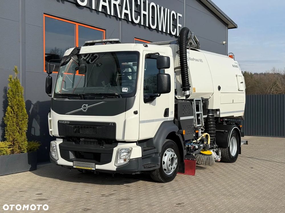 Volvo FL 15.250 Euro 6 // Klimatyzacja / zamiatarka JOHNSTON V65T //  BUCHER // odkurzacz , polewaczka - 4
