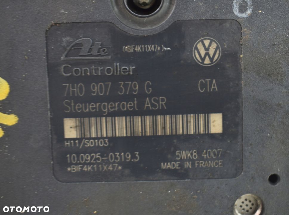 POMPA ABS VW TRANSPORTER T5 7H0907379G 7H0614111G - 4