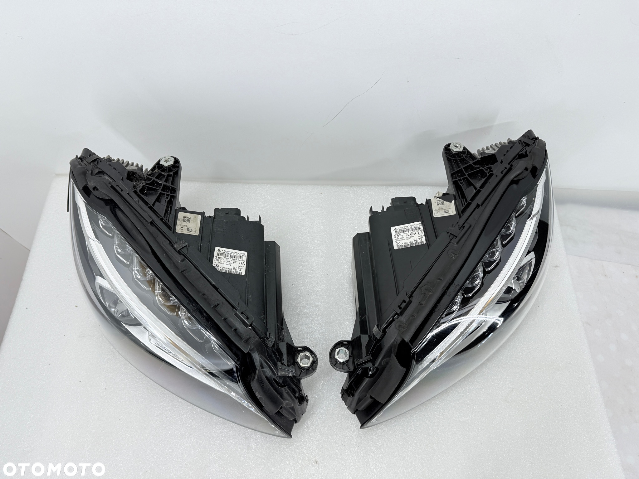 Reflektor Lampa przednia lewa prawa  Mercedes C Klasa A205 W205 PERFORMANCE - 4