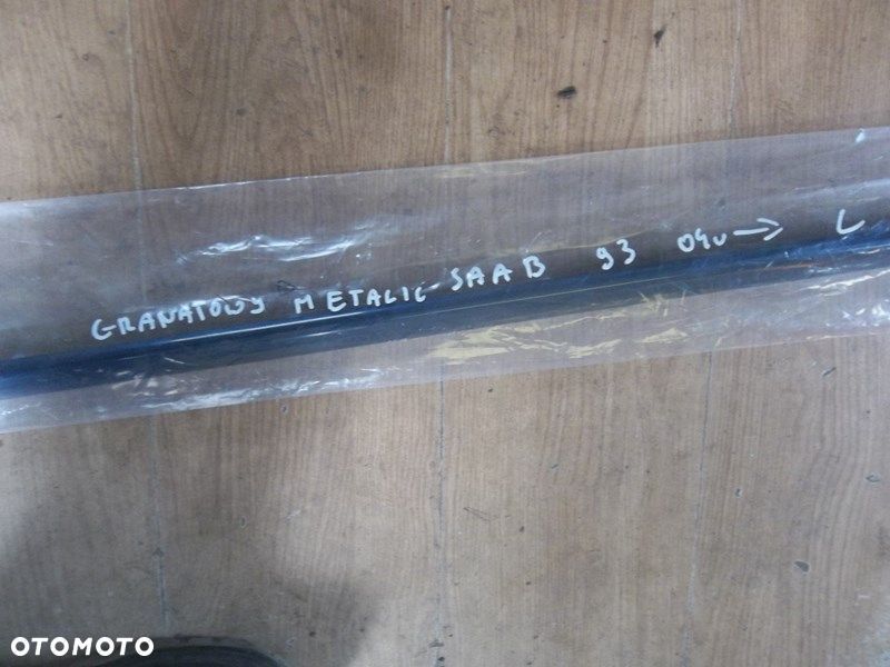 Saab 9-3 cabrio coue 04r- listwa drzwi lewa granat - 1