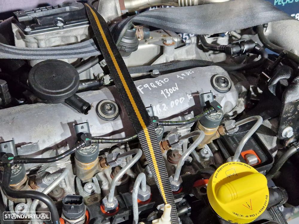 Motor usado F9Q870 RENAULT MEGANE III 3 1.9 DCI 130CV SCENIC F9Q - 7