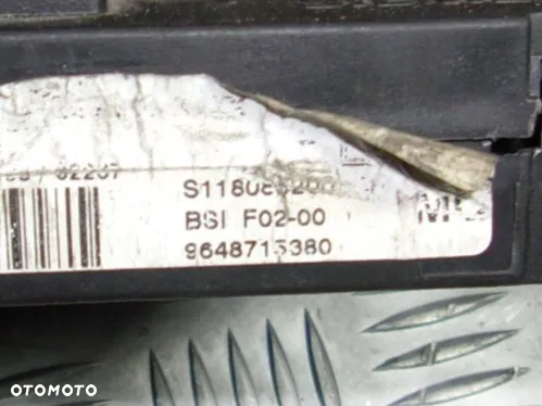 Citroen Peugeot moduł BSI F02-00 S11808200G - 2
