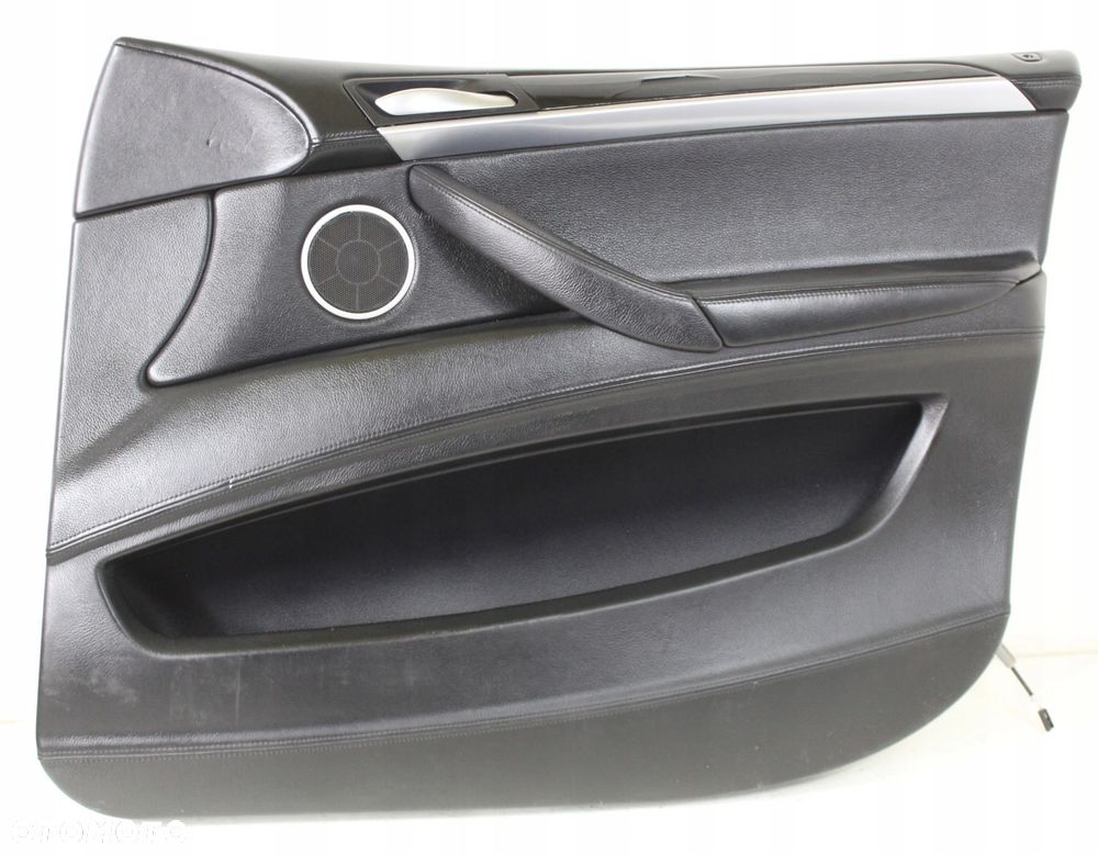 BOCZEK TAPICER PEŁNA SKÓRA PRAWY PRZÓD BMW X5M E70 - 1