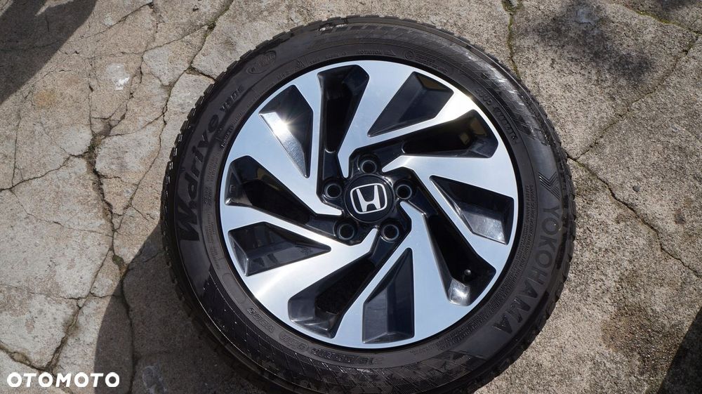 HONDA 16 cali FELGA ALUMINIOWA FELGI KOŁA OPONY 5x114,3 ET45 215/55/16 ZIMA - 5